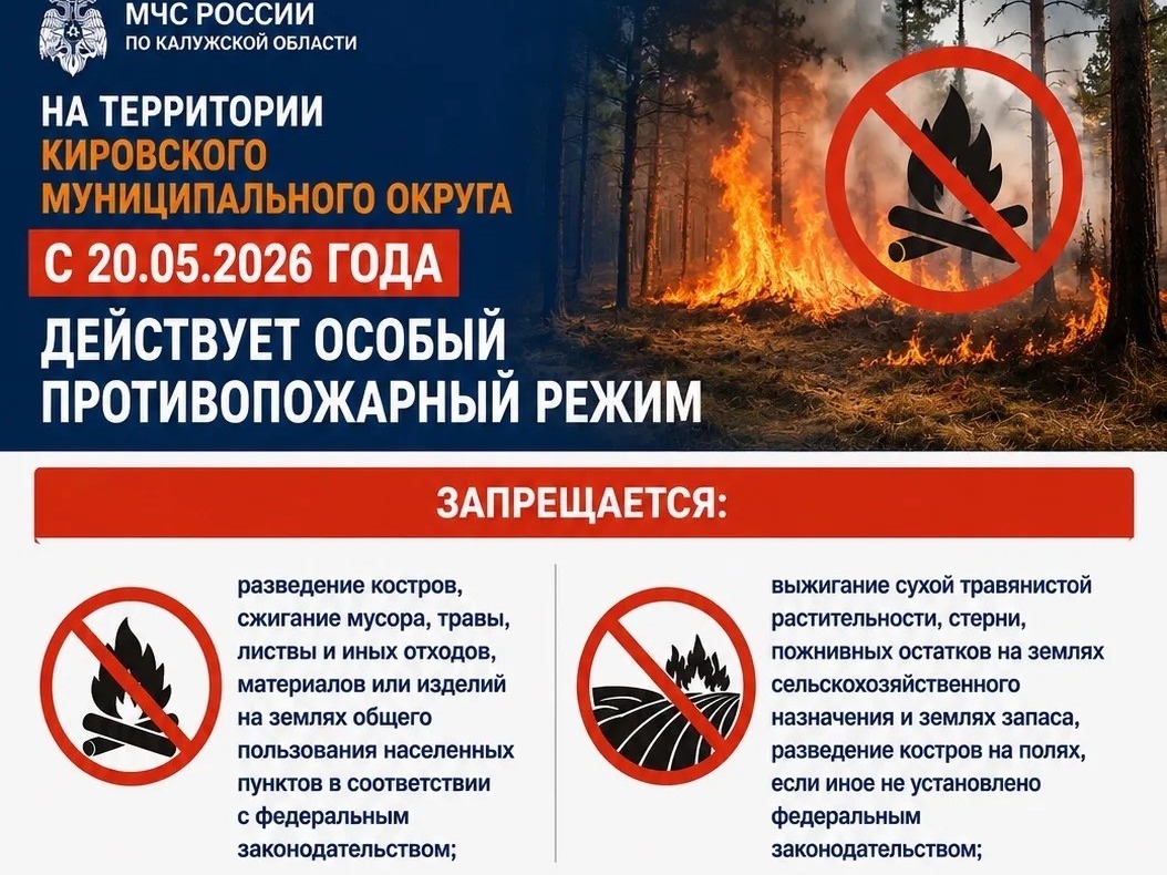 Внимание! Особый противопожарный режим!.