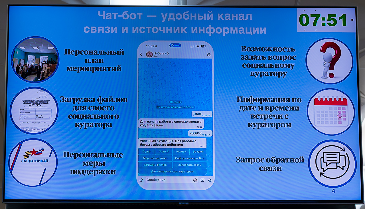 В Калужской области начал работать сервис «Забота40».