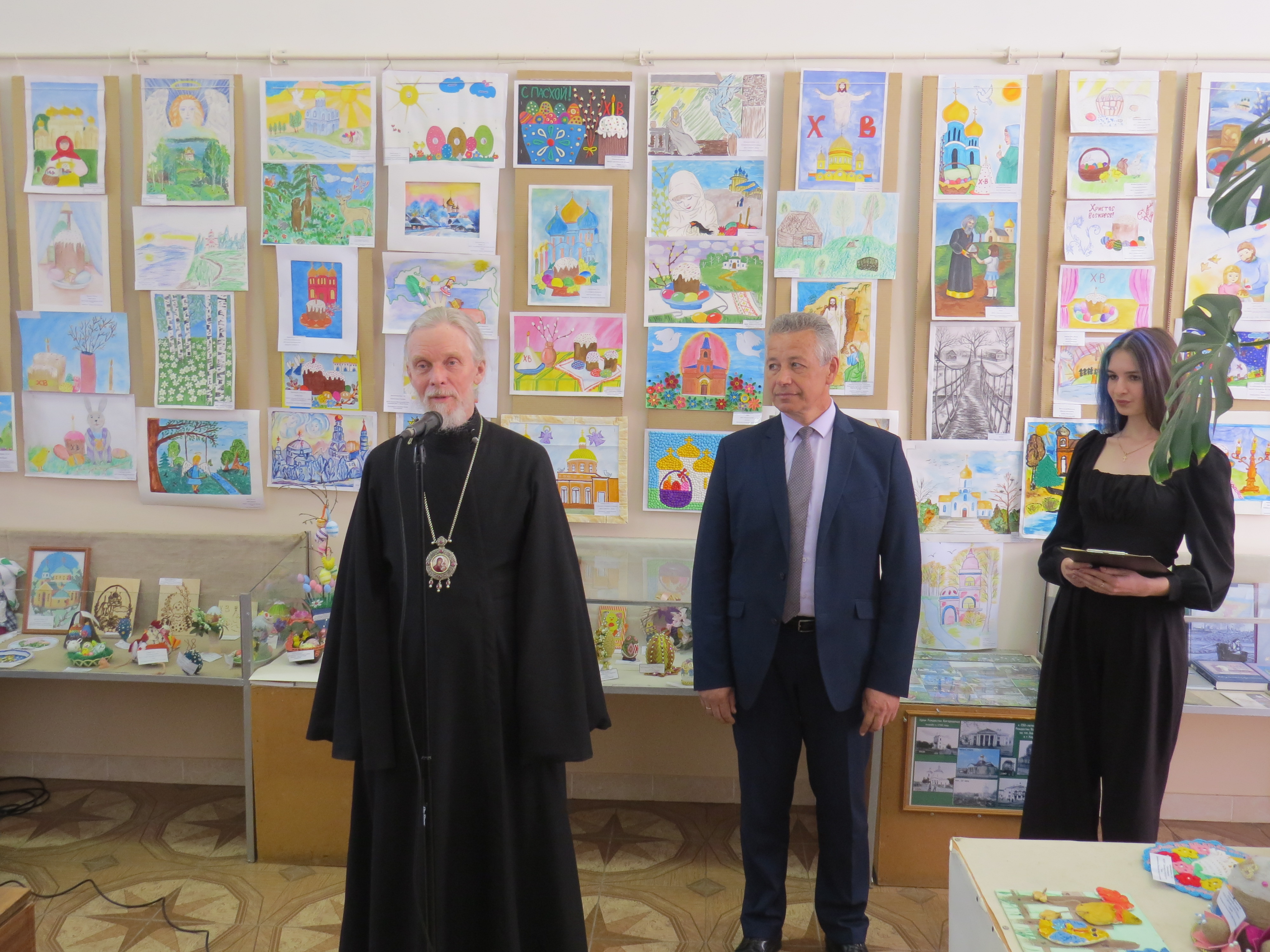 Пять районов Калужской области приняли участие в епархиальной выставке