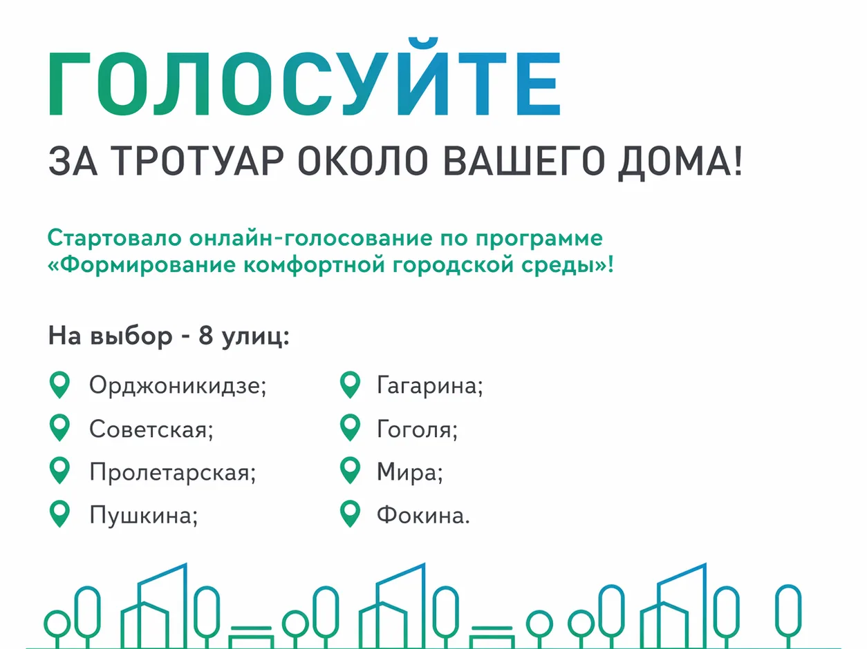 Решаем вместе, где будет новый тротуар!.