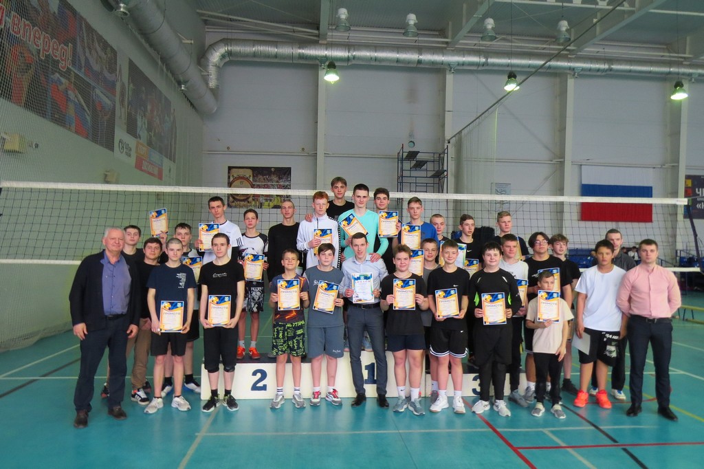 Завершились игры школьной спортивной лиги по волейболу среди юношей.