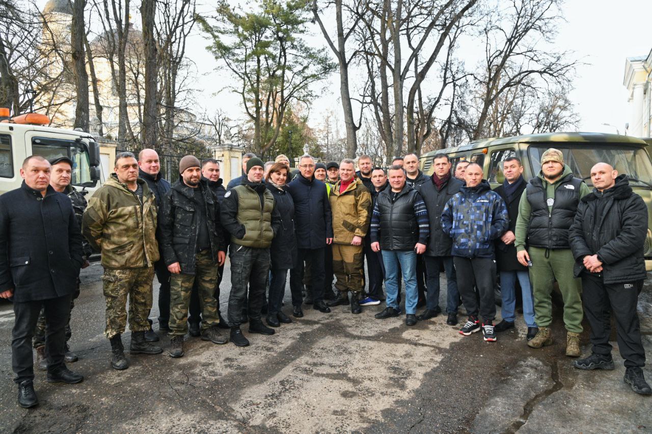 Из Калуги на Донбасс доставлен очередной гуманитарный груз