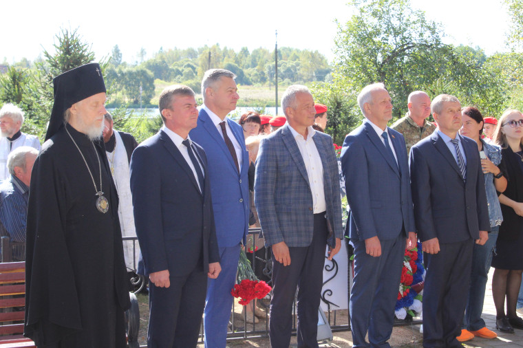 82-я годовщина освобождения района от немецко-фашистских захватчиков.